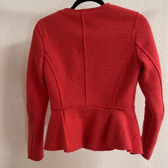 Zara Orange Blazer - Picture 2 of 4